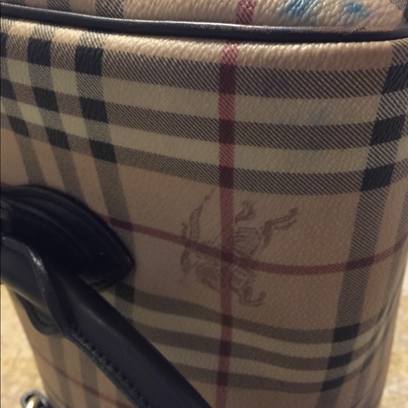 Burberry 3460094 Medium Haymarket Check Bowler Bag - Picture 5 of 8