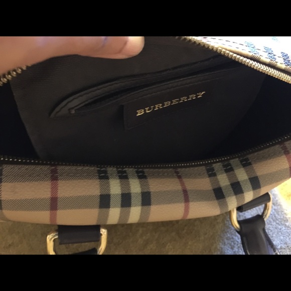 Burberry 3460094 Medium Haymarket Check Bowler Bag - Picture 4 of 8