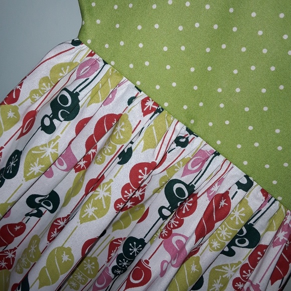 Pixie Dust Design Izzy top Christmas dress sz. 2 - Picture 2 of 4