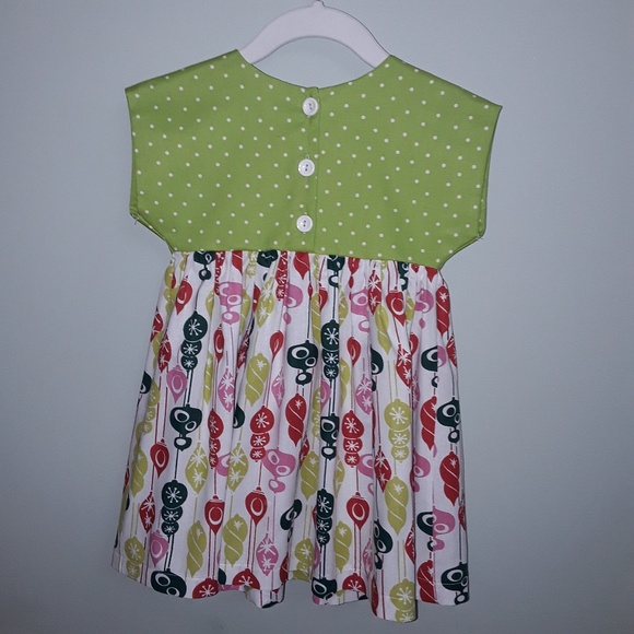 Pixie Dust Design Izzy top Christmas dress sz. 2 - Picture 3 of 4