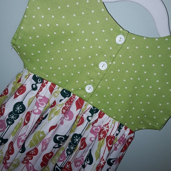 Pixie Dust Design Izzy top Christmas dress sz. 2 - Picture 4 of 4