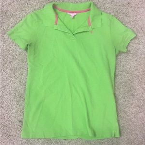 Lilly Pulitzer green polo large Lilly Pulitzer green polo large