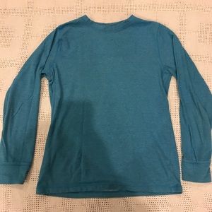 Cherokee blue long sleeve tee