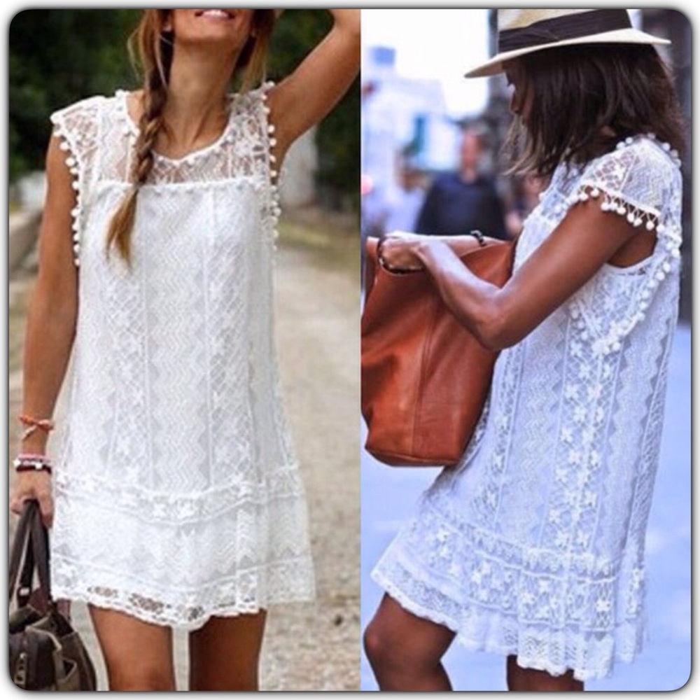 🆕BOHO LACE DRESS - Picture 2 of 3