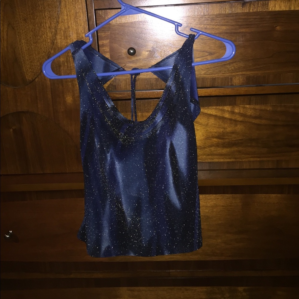 Glittery top by Charlotte Russe