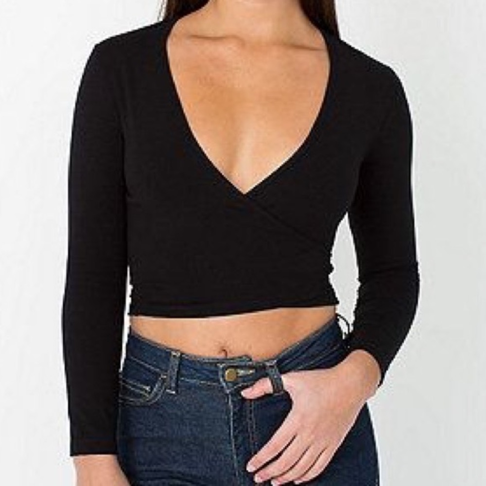 Brandy Melville John Galt long sleeve wrap