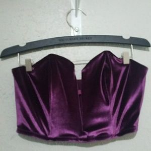 Velvet bralette