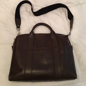 Jack Spade men's leather briefcase Jack Spade men's leather briefcase