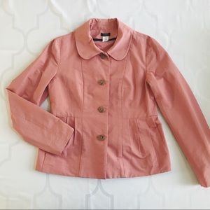 J Crew • Pink Faille Maisey Jacket J Crew • Pink Faille Maisey Jacket