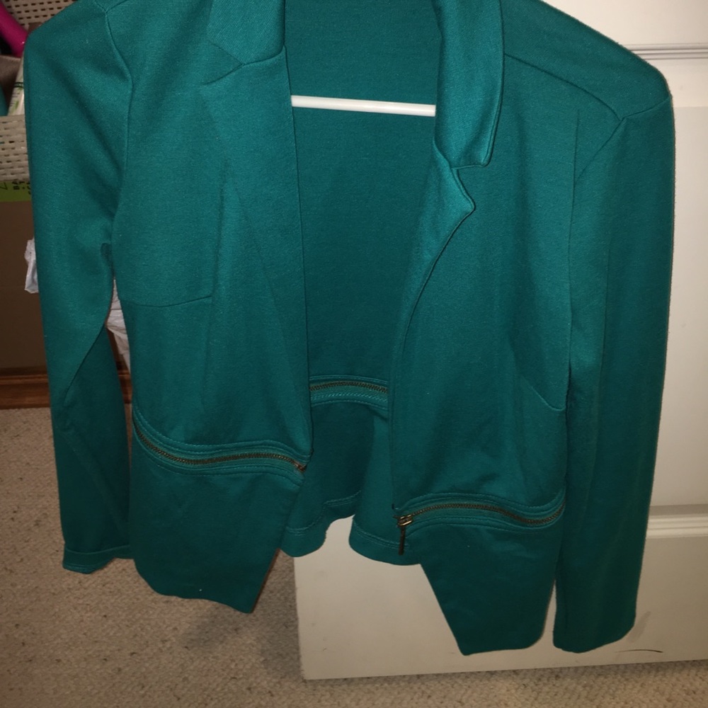 Women’s Teal Blazer