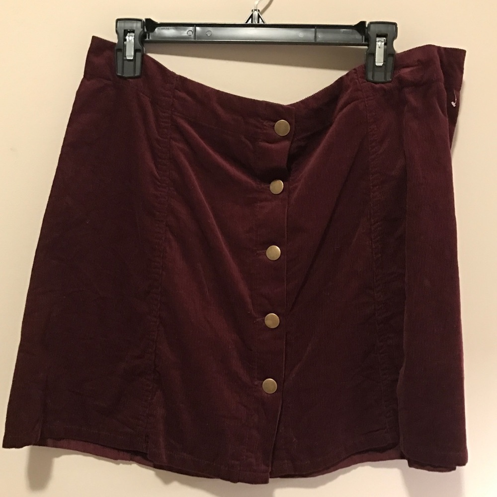 Button up skirt