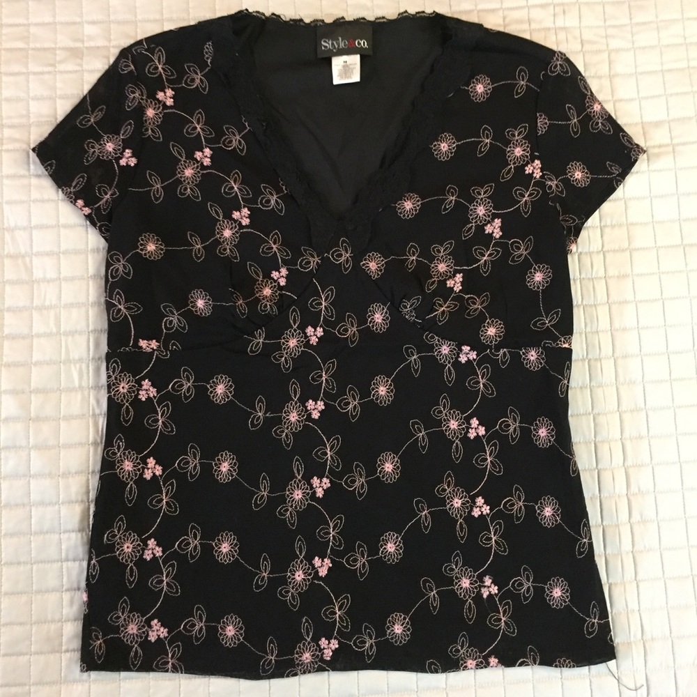 sassy black top