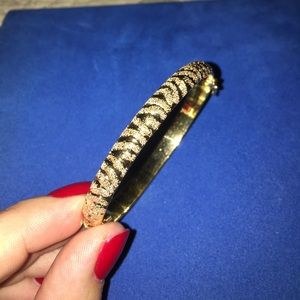 Jewelry - 14k yellow gold animal print bangle Jewelry - 14k yellow gold animal print bangle