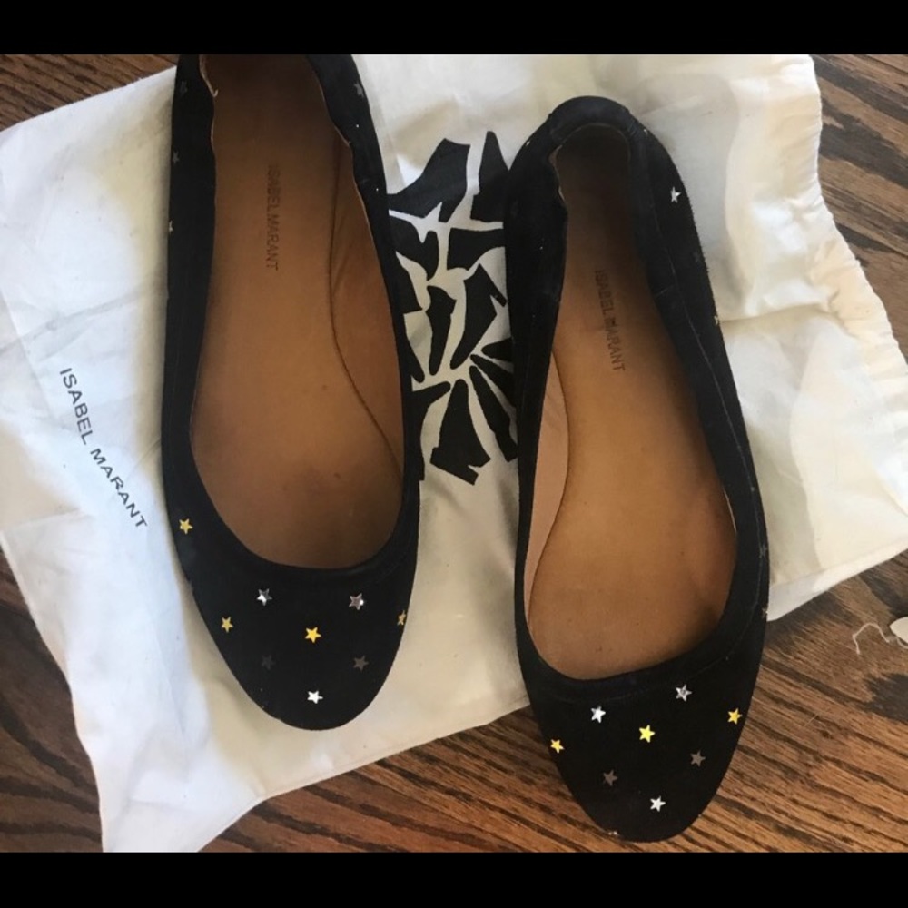 EUC Isabel Marant Star Flats ⭐️