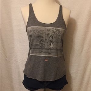 Obey Martha Cooper racerback tank top