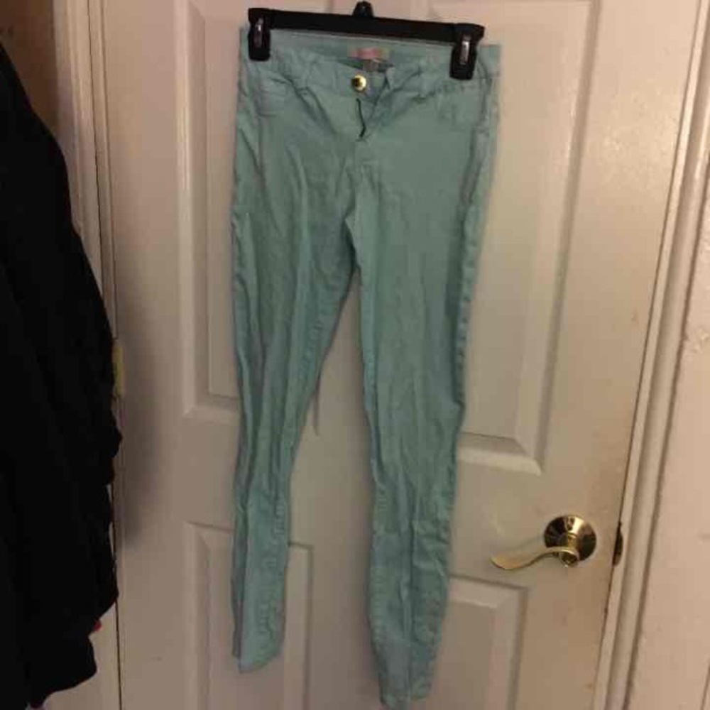 Blue pants