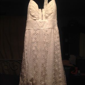 White lace dress Medium