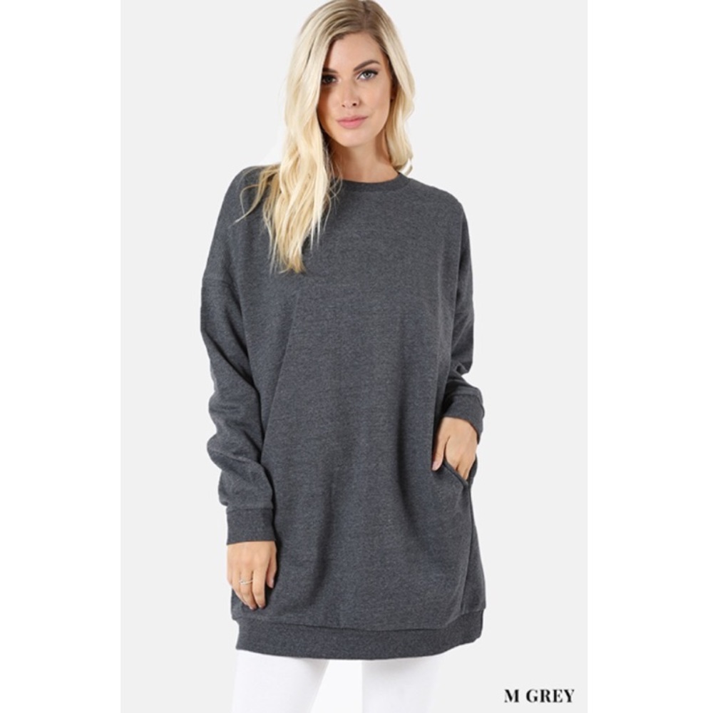 • The Perfect Sweatshirt Tunic •