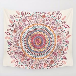 Sunflower Mandala Tapestry Sunflower Mandala Tapestry