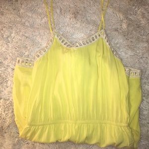Yellow boutique romper Yellow boutique romper