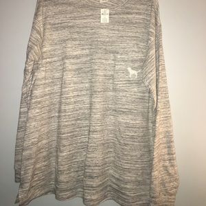 NWT Victoria Secret Sequins Long Sleeve Shirt