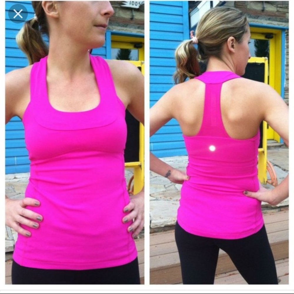 Lululemon scoop neck yoga top