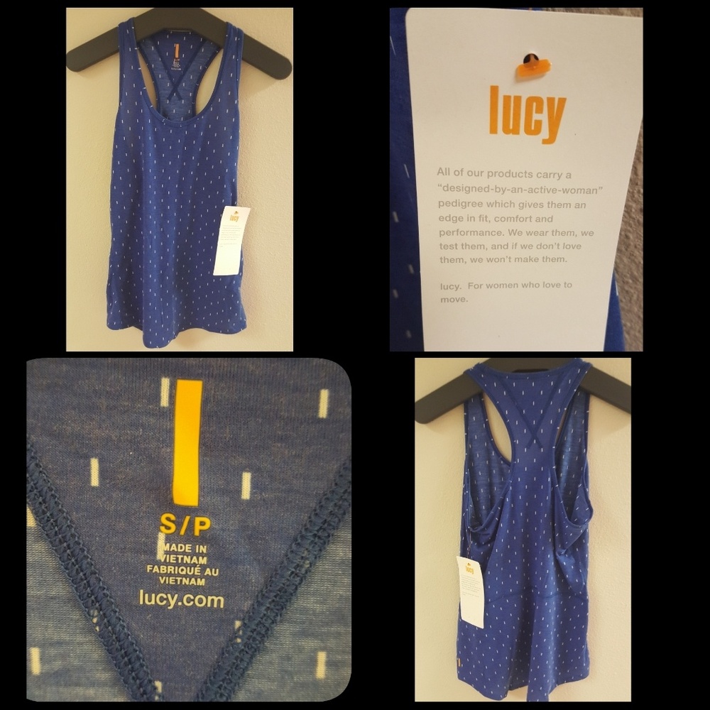 NWT Lucy brand workout tank