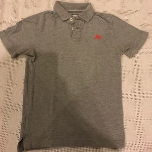 Aeropostale grey polo