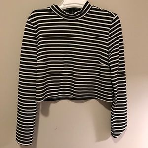 Forever 21 stripe crop top