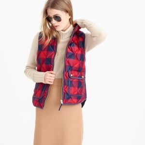 •J. Crew• NWT Buffalo Check Excursion Vest •J. Crew• NWT Buffalo Check Excursion Vest