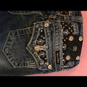 Miss Me Girls size 12 Capris Used