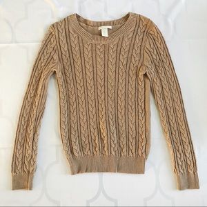H&M • Tan Pullover Crewneck Sweater H&M • Tan Pullover Crewneck Sweater