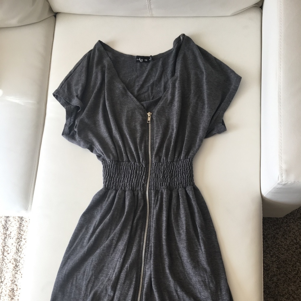 Ruby rox grey dress