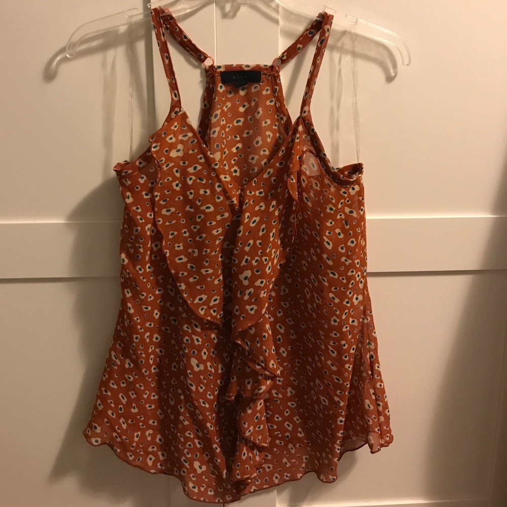 Patterned Racerback tank