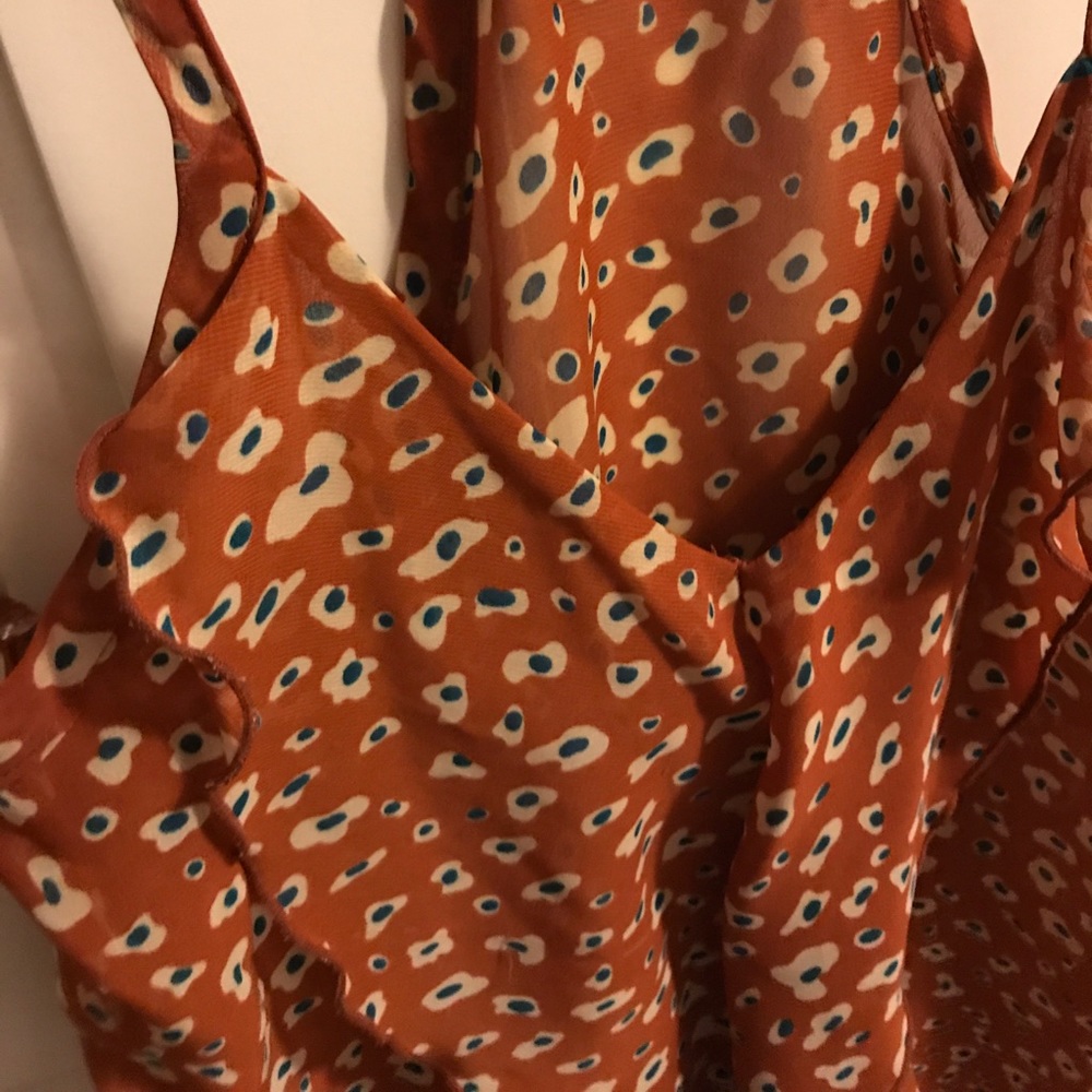 Patterned Racerback tank - Picture 2 of 4