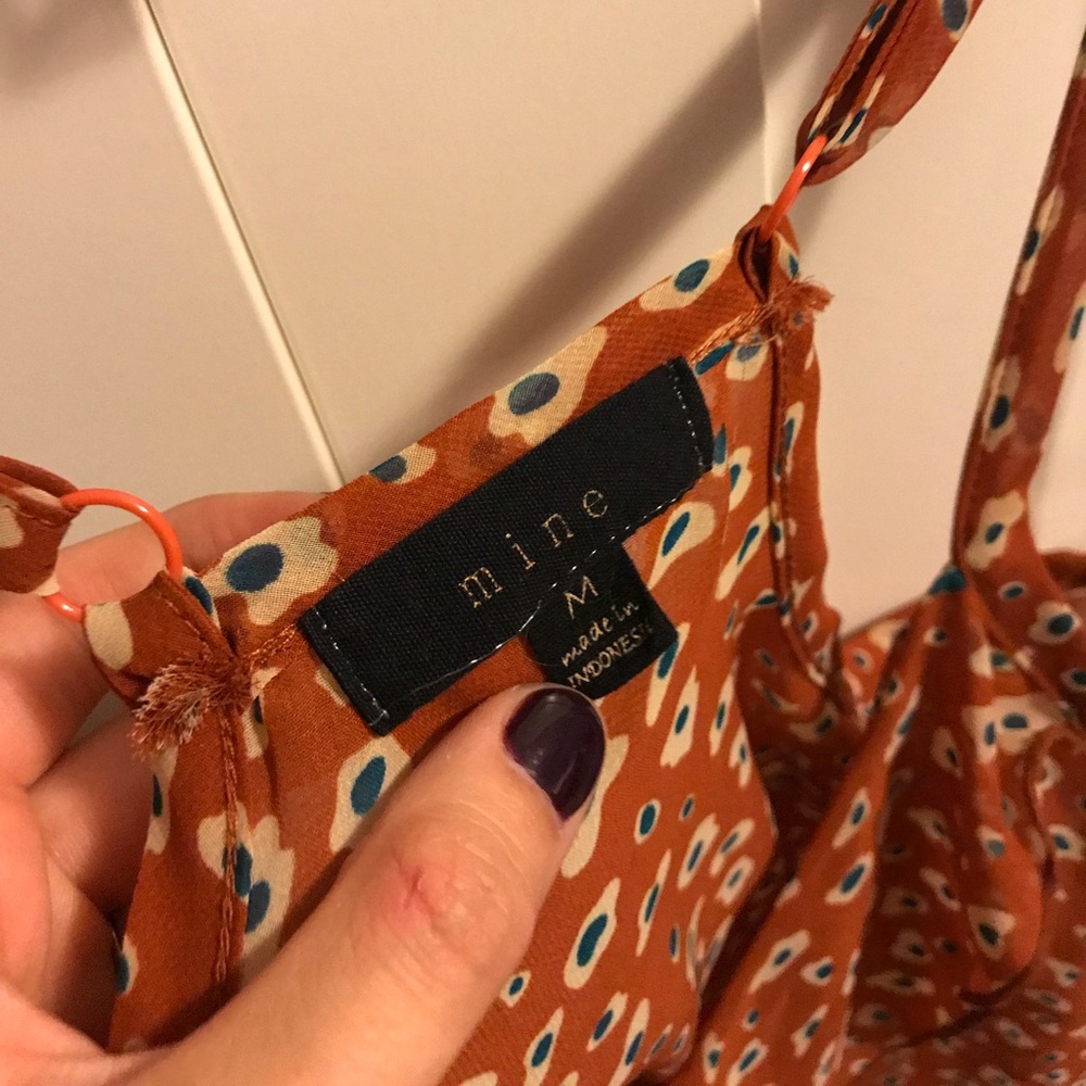 Patterned Racerback tank - Picture 3 of 4