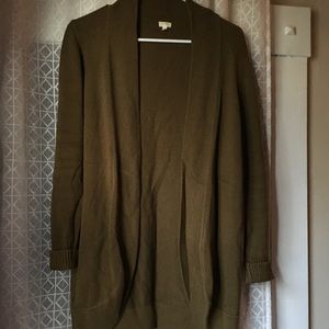 J crew cardigan
