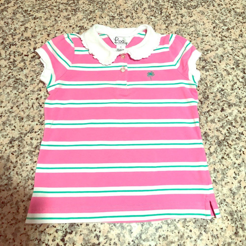 Lilly Pulitzer 4T polo shirt
