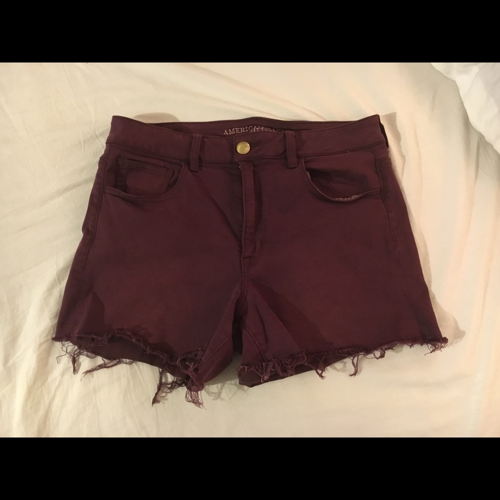American Eagle Hi-Wasted shorts
