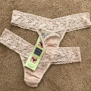 Two pairs of Hanky Pankh low rise thongs