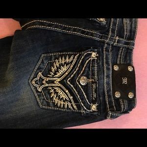 Miss Me Skinny Jeans Girls size 10
