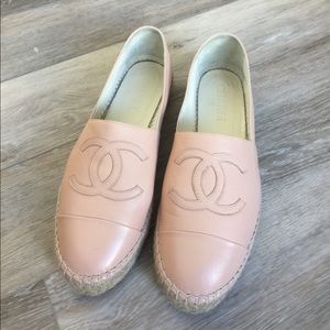 CHANEL NUDE ESPADRILLES CHANEL NUDE ESPADRILLES