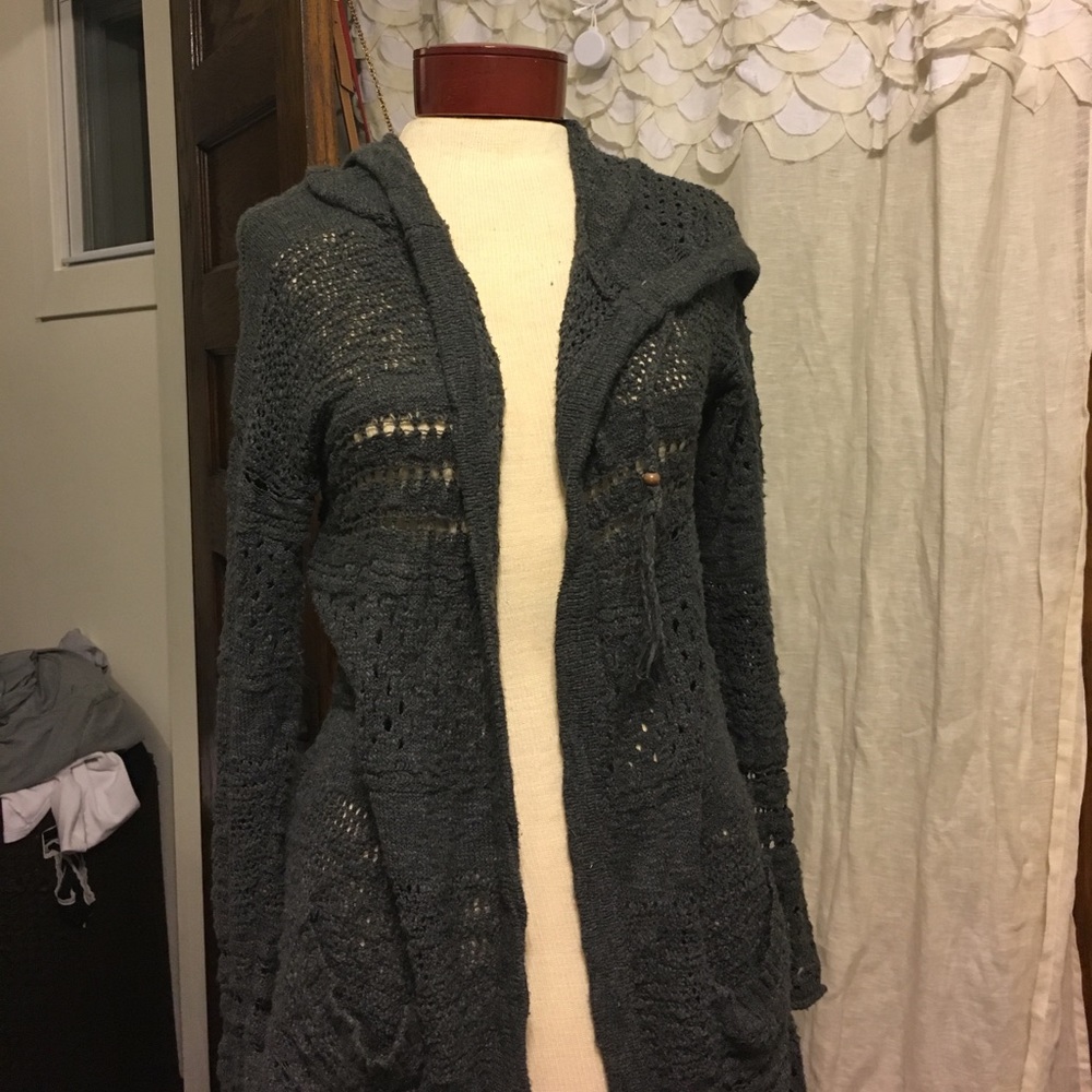 Long vintage cardigan
