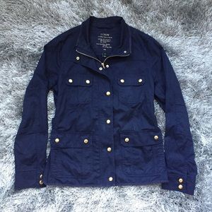 J. Crew navy blue Downtown Field jacket J. Crew navy blue Downtown Field jacket