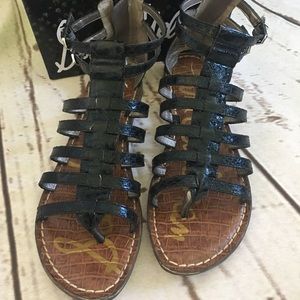 Sam Edelman Black Lizard Gladiator Sam Edelman Black Lizard Gladiator