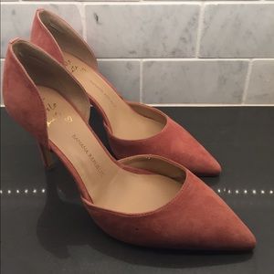 Banana Republic Suede Heels Banana Republic Suede Heels
