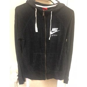 Women's Nike zip-up hoodie