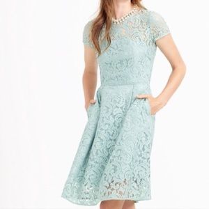 J. Crew Alisa Dress in Leavers Lace
