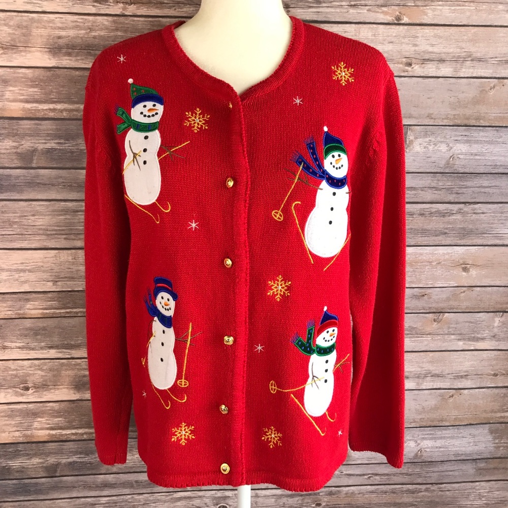 Crystal-Kobe Christmas Cardigan Sweater