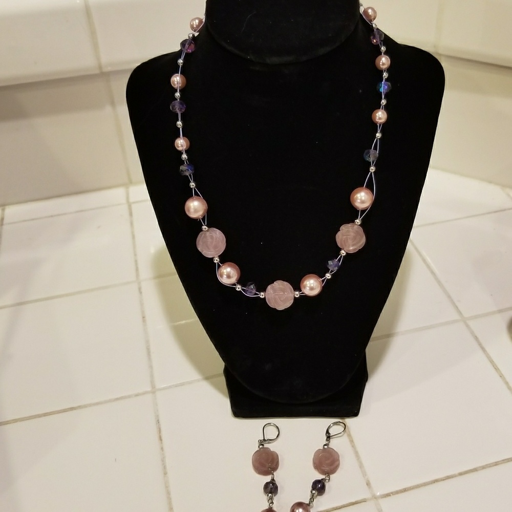 Cookie Lee necklace and earrings